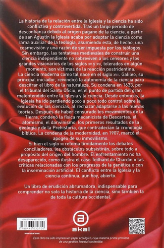 Georges Minois La iglesia y la ciencia Tapa dura Editorial Akal