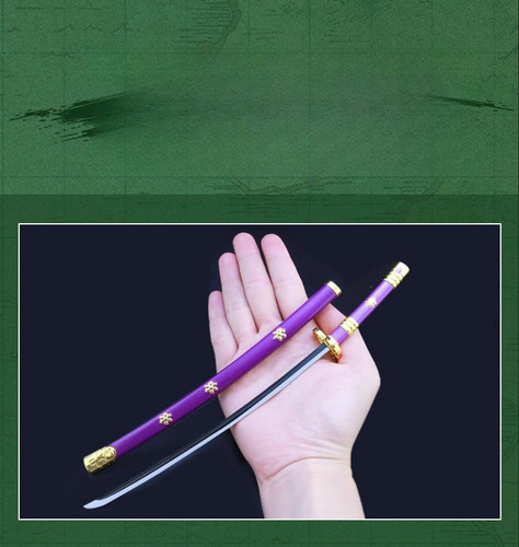 Zoro Swords Models Roronoa Zoro Katana Espadas Cosplay 9.84