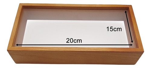Marco De Caja De Sombras De Madera, Vitrina De 8 Pulgadas