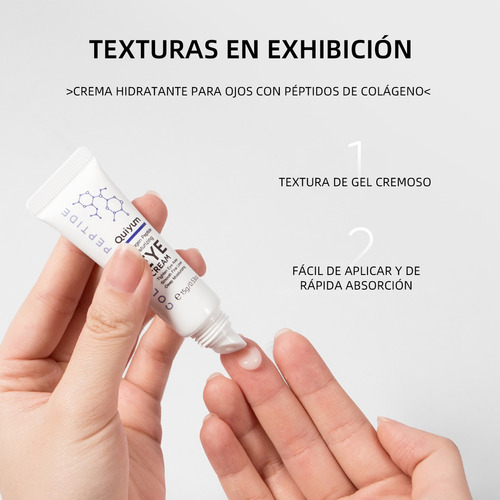 L Crema Hidratante For Ojos Con Péptidos De Colágeno