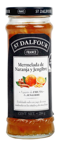 Mermelada St. Dalfour de Naranja con Jenjibre 284g