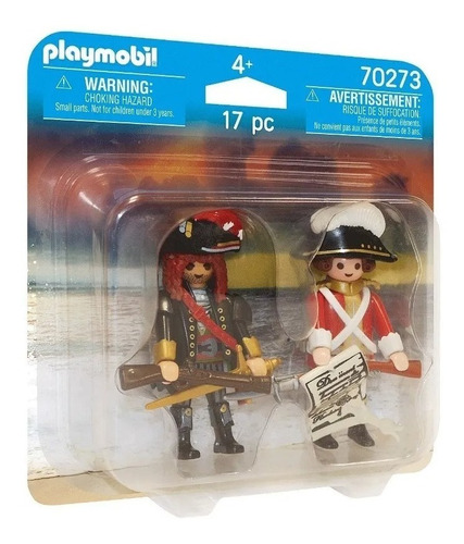Playmobil - Duo Pack Pirata Y Soldado 70273