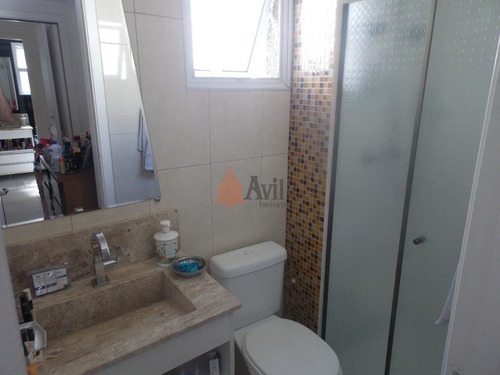 Imagem 4 de 15 de Cobertura Com 3 Dormitórios À Venda, 122 M² Por R$ 800.000,00 - Vila Carrão - São Paulo/sp - Av3334