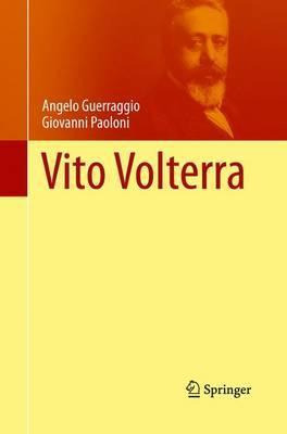 Libro Vito Volterra - Angelo Guerraggio