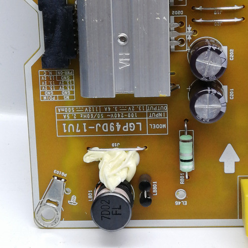 Fuente Lgp49dj-17u1 | Lg 49un7100pua (Usado)