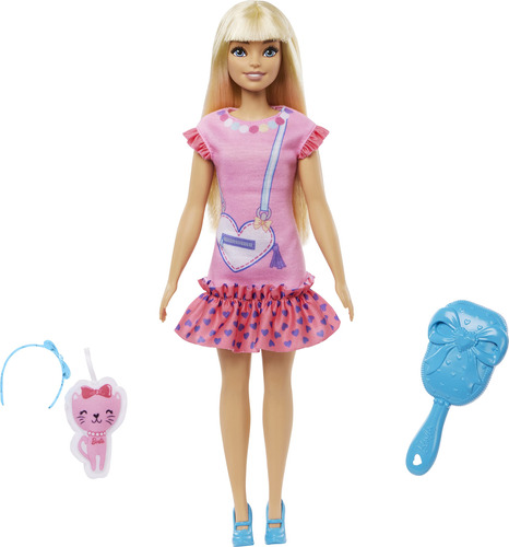 Muñeca Barbie Para Niños En Edad Preescolar, Pelo Rubio, Mi
