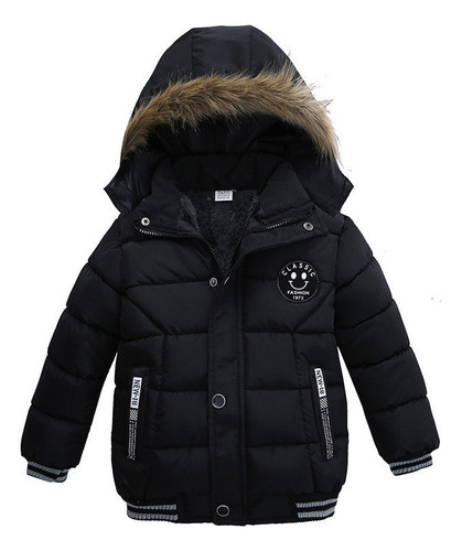 Chaqueta Térmica Capucha Infantil Invierno Niño