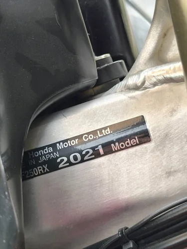 Honda Crf250 Rx. Como Nueva Poco Uso