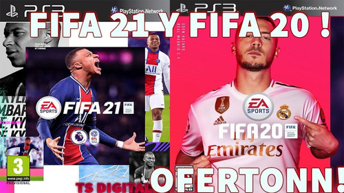 Fifa 21 + Pes 21 Ps3 ,