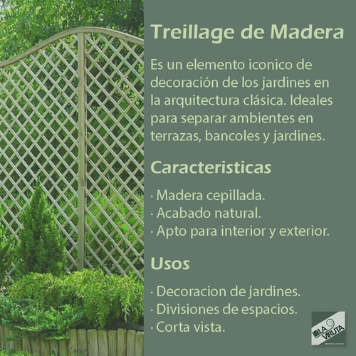 Imagen 5 de 7 de Panel Decorativo Trilach Entramado Madera Eucalipto 30-30