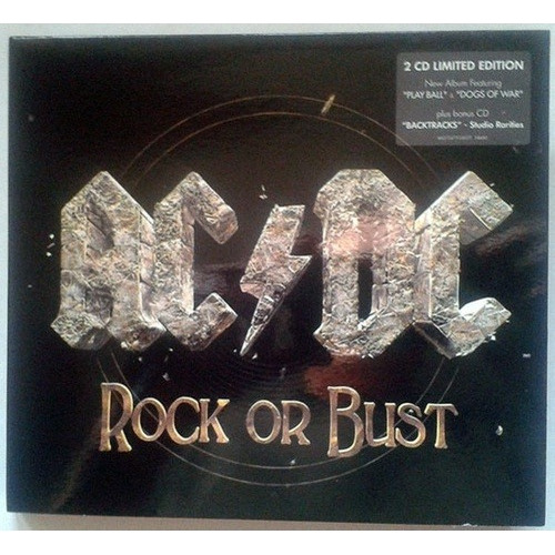 Cd Ac Dc - Ac/dc - Cd Rock Or Bust - Duplo Importado