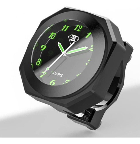 De Reloj Bicicleta Motocicleta Con Esfera Luminosa Manillar