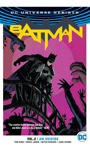 Batman Vol. 2 I Am Suicide (rebirth), De Tom King. Editorial Dc Comics, Tapa Blanda En Inglés