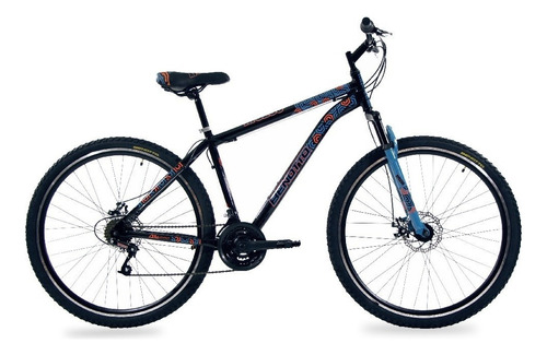 Bicicleta R29 Benotto Xfs290 Montaña Negro/azul Hombre Tamaño Del Cuadro Único