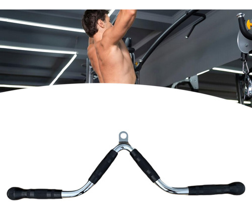 Presione La Barra Descendente Anti Slip V Bar De Remo Cable