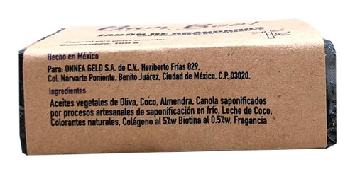 Imagen 3 de 5 de Jabón Arándanos Con Colágeno Y Vitamina H 100 Gr Bam Boo!