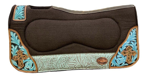 Klassy Cowgirl Almohadilla Sillin Fieltro Barril 28 X 30