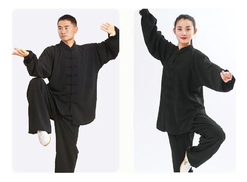 Traje De Kung-fu Para Hombre Y Mujer, Camisa De Tai Chi Para