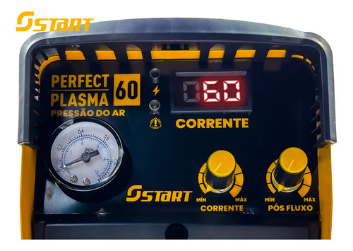 Máquina De Corte Plasma 60a Com Tocha E Acessorios Perfect Plasma 60a Start 220v