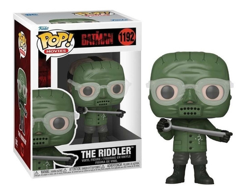 Pop! Funko Charada #1192 | Riddler | Dc Comics | The Batman