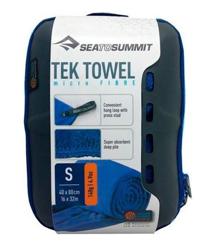 Toalha Sea To Summit Tek Towel Azul Pequena