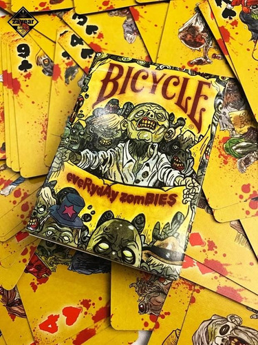 Bicycle Everyday Zombie 54 Cartas, Poker, Rummy, Texas Hold'