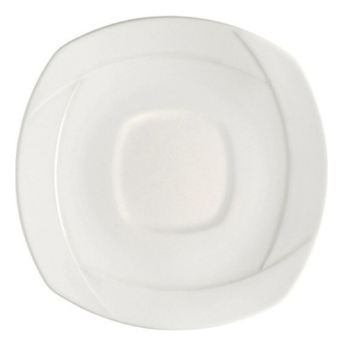 Plato Para Taza Té Luciana De Corona - Set De 10 Piezas Blanco Luciana