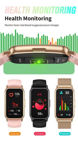 Pulsera Inteligente Smartwatch Ip67 De Mujer Para Xiaomi/ios