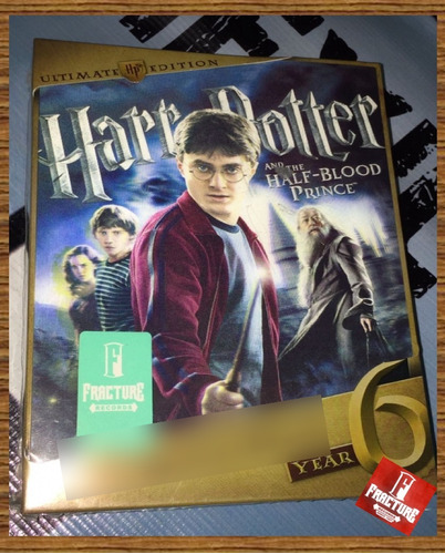 Harry Potter And The Half - Blood Prince  3dvd's Nvo