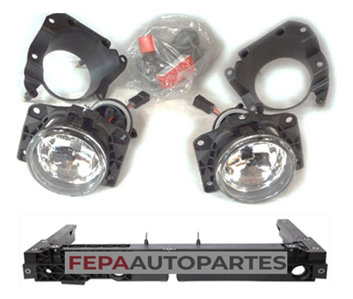 Kit Faros Auxiliares Antinieblas Fiat Siena Fase 4 Iv 13/18