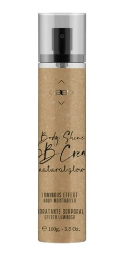 Body Shine Bb Cream Bb Glow Corporal Idraet 100g