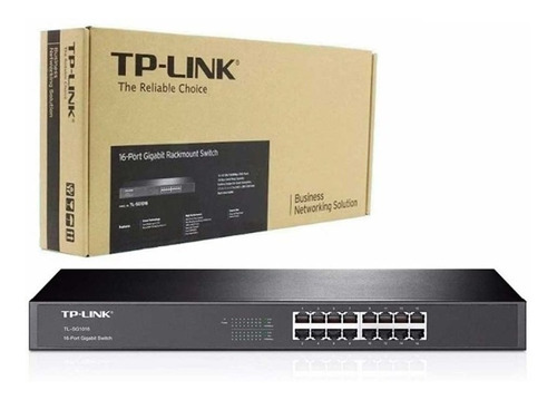 Switch Tp-link 16 Puertos Gigabit Tl-sg1016 Rackeable.