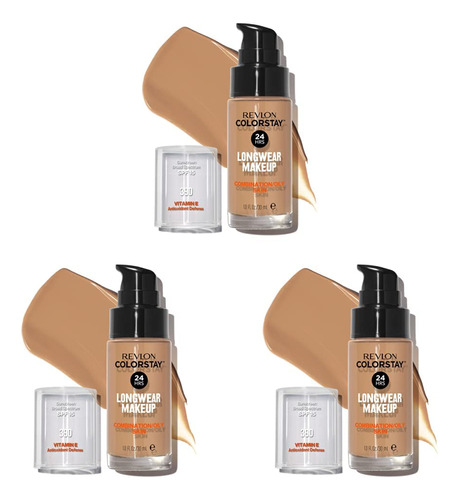 Liquid Foundation By Revlon, Colorstay Face Makeup For Combi