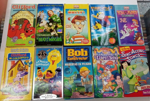 Vhs Infantiles (varios Titulos) (Usado)