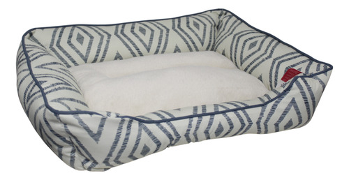 Cama moises para perros rectangular Bestia Peluda Emma 60x48x18cm color beige