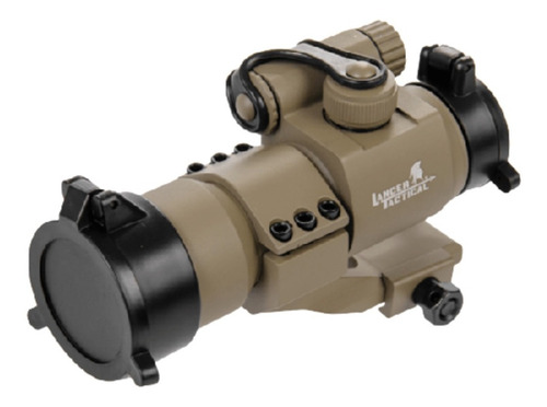Mira Lancer 1x30 Reflex Militar Tan Punto Rojo Verde Xtr C