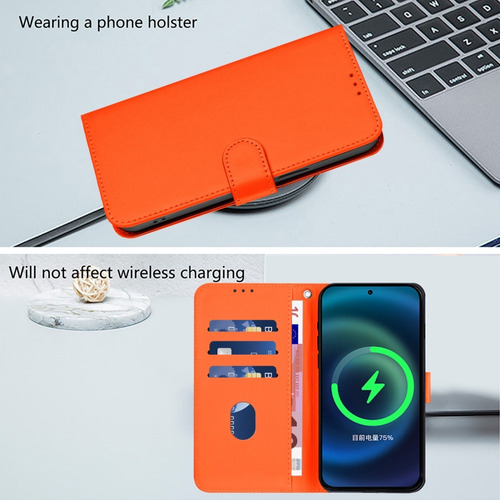 Funda De Poliuretano De Color Liso Para Cubot Max 5