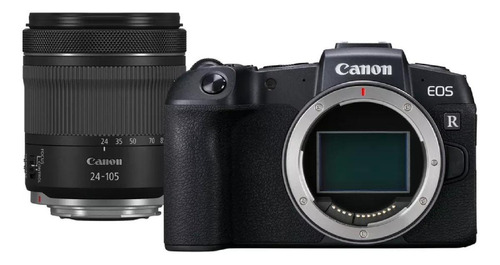 Imagem 3 de 9 de Canon EOS R Kit RP + lente RF 24-105mm f/4-7.1 IS STM mirrorless cor preto