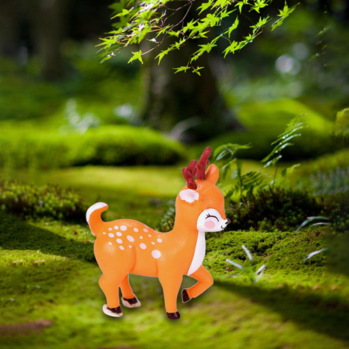 Figura De Ciervo Pequeño, Figura De Animal , Estilo D