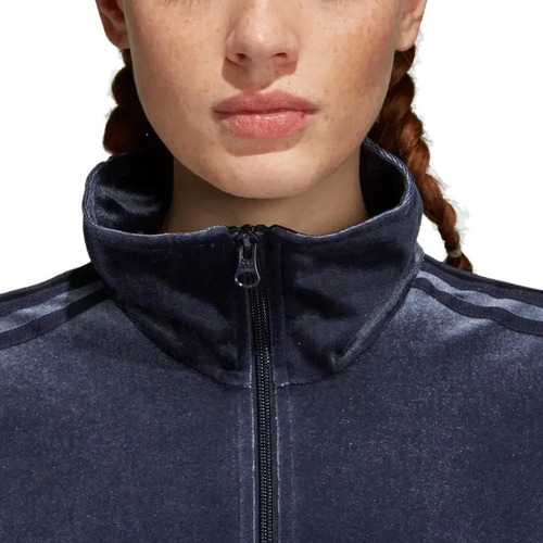 Sudadera adidas Mujer Negro Originals Terciopelo Bq8040 | Envío gratis