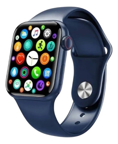 Smartwatch T500 Touch Screen Bluetooth Llamadas Podómetro Caja Azul