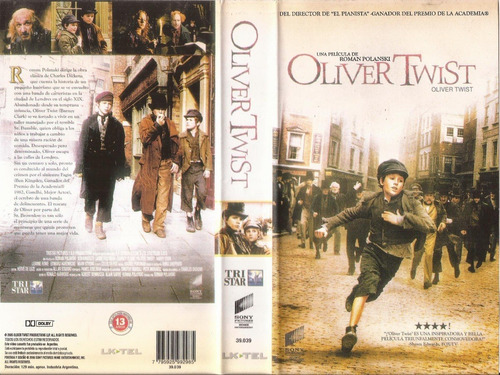 Oliver Twist Vhs Roman Polanski Ben Kingsley Barney Clark