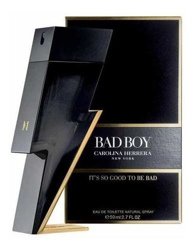 Perfume Carolina Herrera Bad Boy 50 Ml Importado