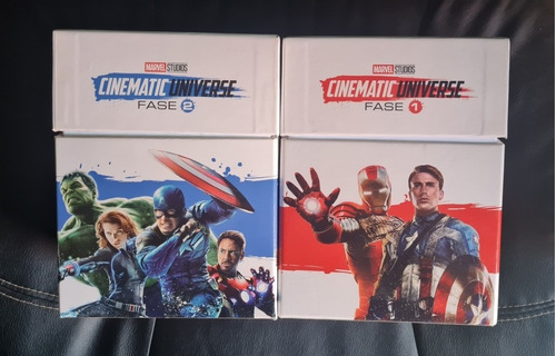 Bluray Fase 1 Y 2 De Marvel