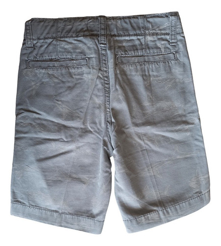 Shorts O Bermudas Gris Claro Niños Talla 5 Oshkosh B'gosh (Usado)