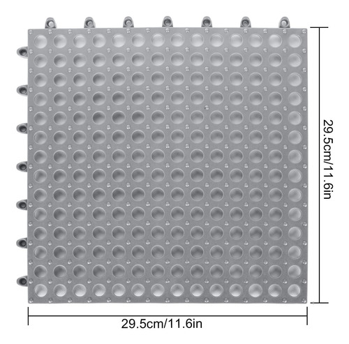Rejilla Piso Gris Para Ducha Impermeable Acoplable Tpe 145