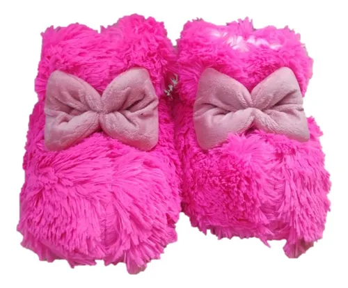 Babuchas Divinas En Bota, Con Moño Grande.