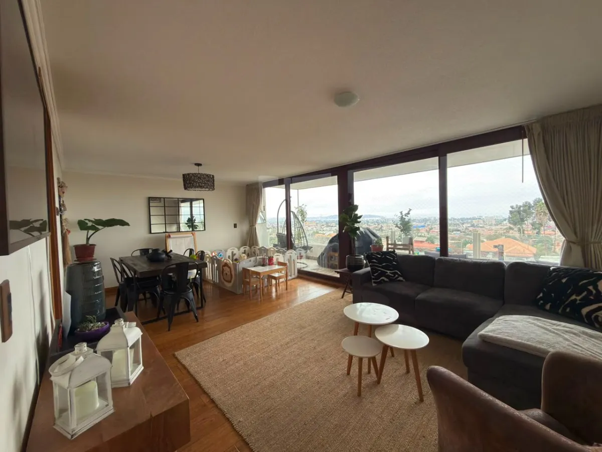 Imagen 2 de 21 de Se Arrienda Moderno Dpto Con Espectacular Vista 3d + Servici