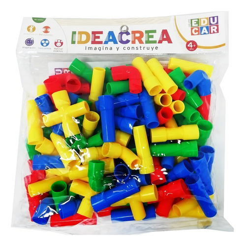 Juego De Ensamble, Construccion Plastico Tubos