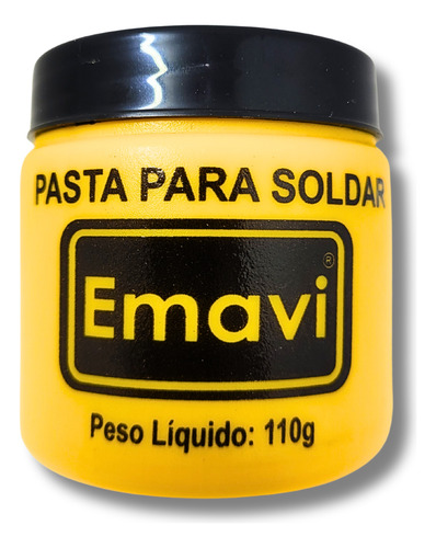 Pasta Para Solda Estanho Pote Com 110g Alto Rendimento